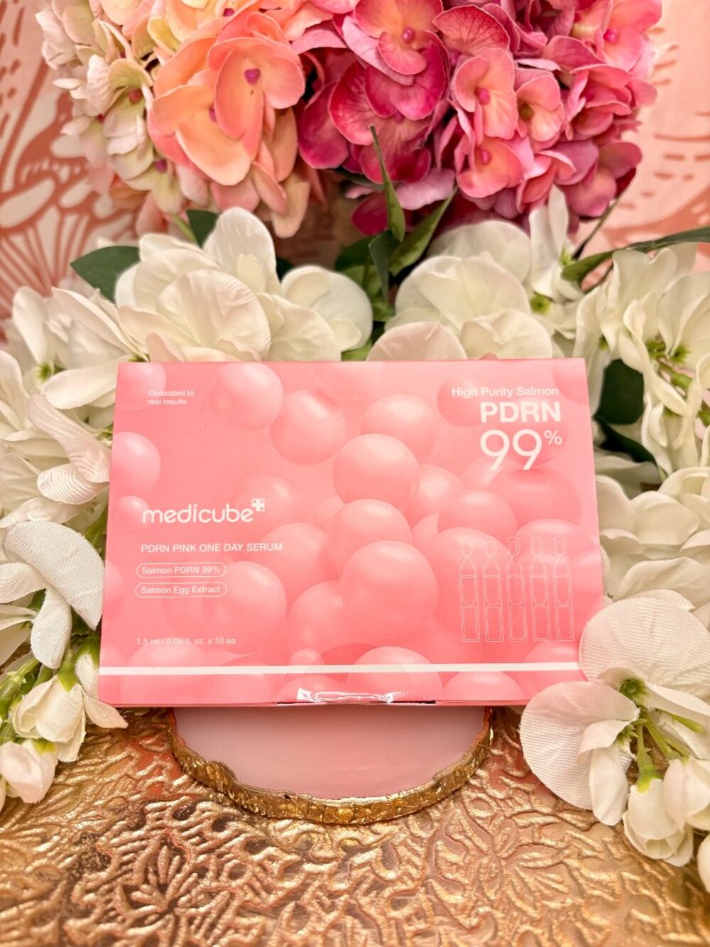 NEW Sealed Medicube PDRN Pink One Day Serum 10 Ampoules K-Beauty